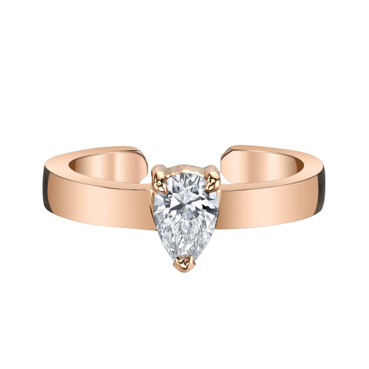 Anita Ko Pear Diamond Ear Cuff