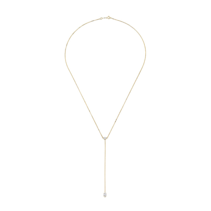 Anita Ko Heart and Marquise Diamond Lariat
