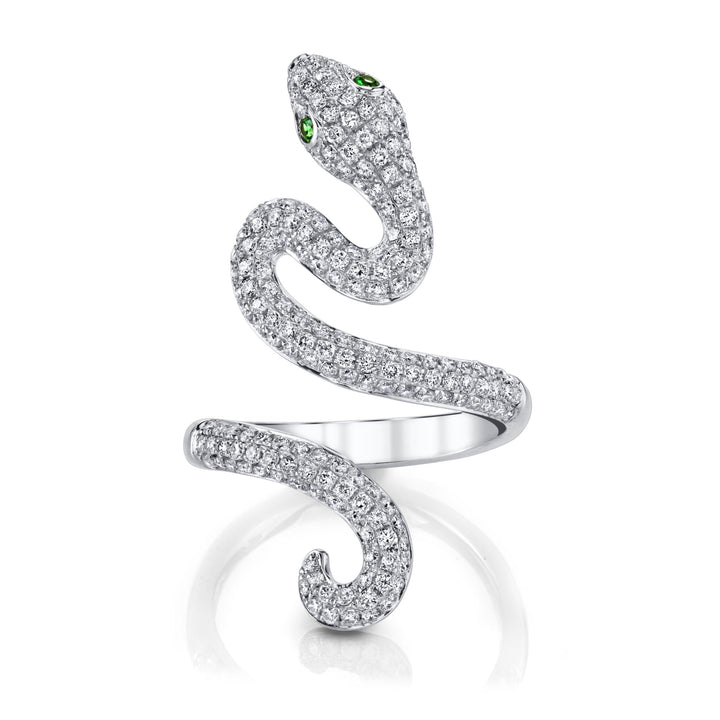 Anita Ko Diamond Narrow Snake Ring