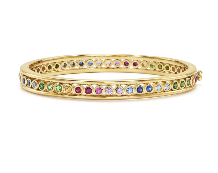 Temple St. Clair 18K Rainbow Eternity Bracelet