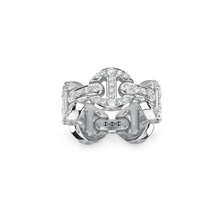 Hoorsenbuhs 18K White Gold Dame Antiquated Ring