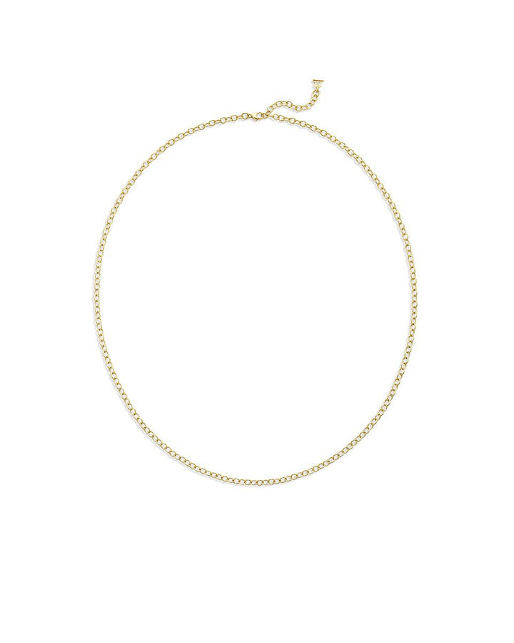 Temple St. Clair 18K Extra Small Oval Chain - 24''