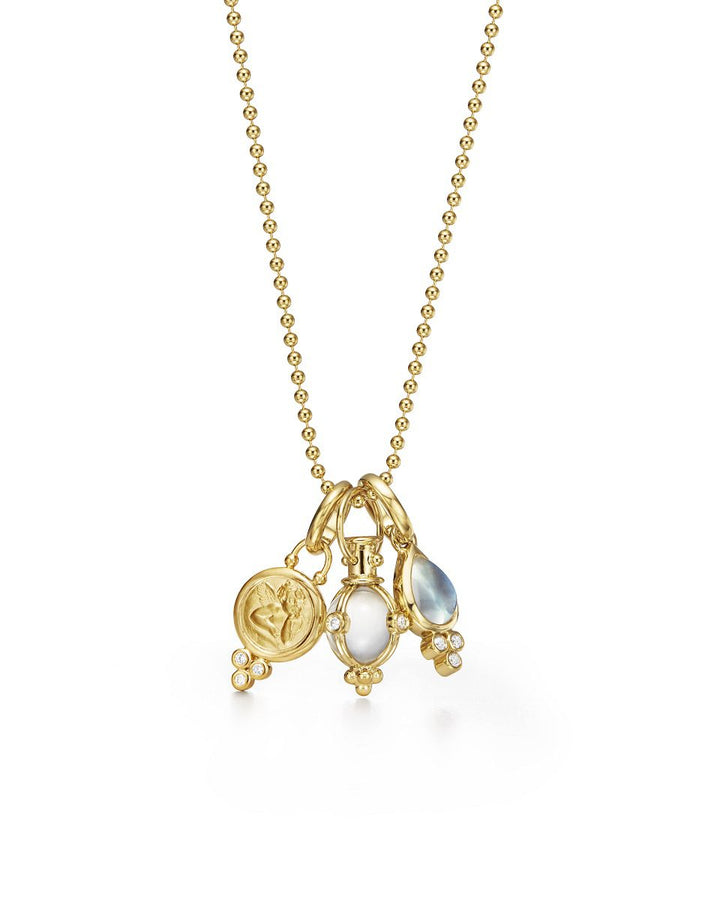 Temple St. Clair 18K Signature Charm Necklace