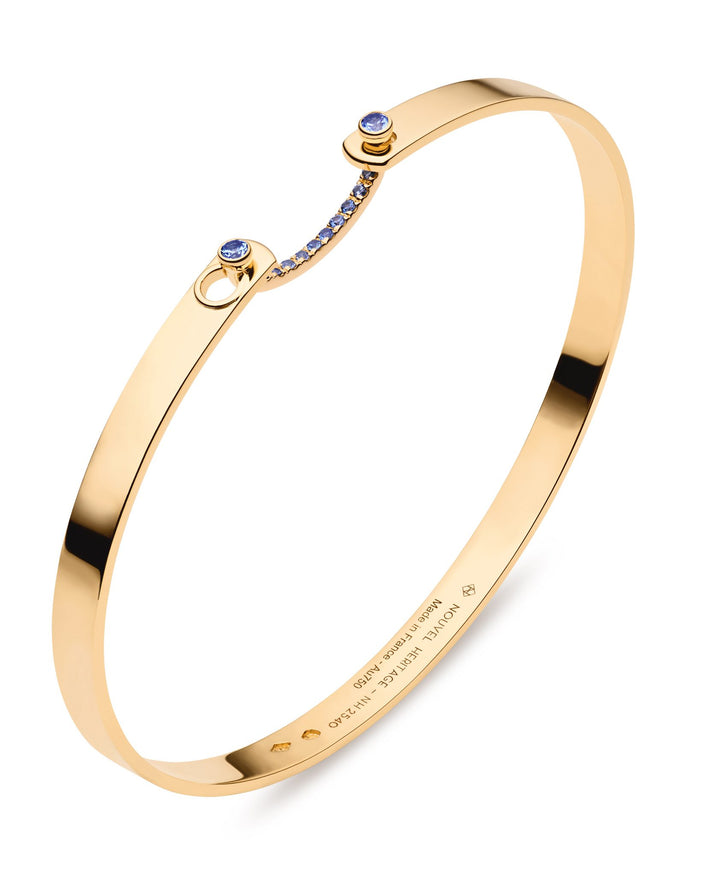 Nouvel Heritage Baby Blue Mood Bangle