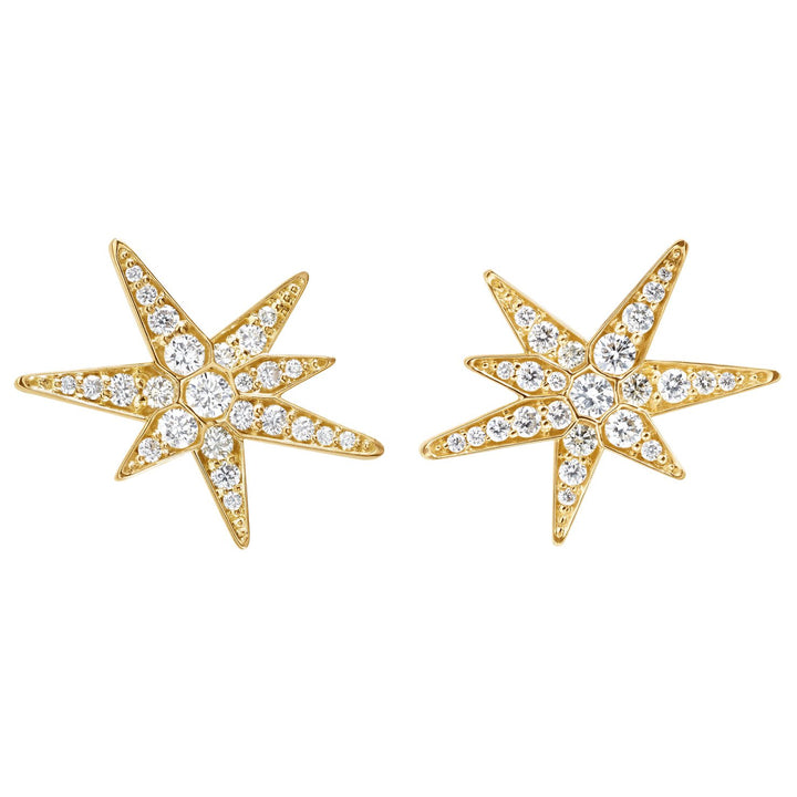 Ole Lynggaard Small Funky Stars Earrings