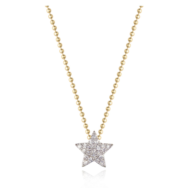Phillips House Yellow Gold Mini Infinity Star Necklace