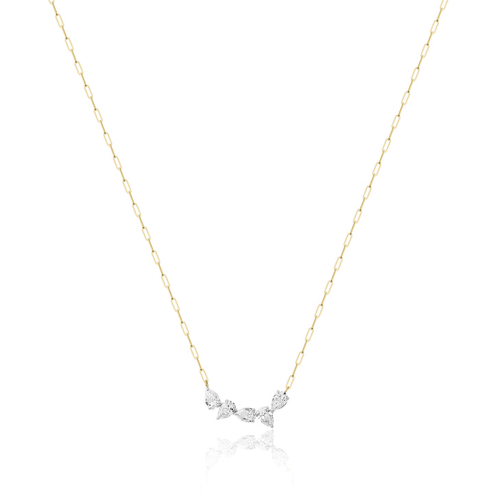 Phillips House Five Pear Diamond Necklace