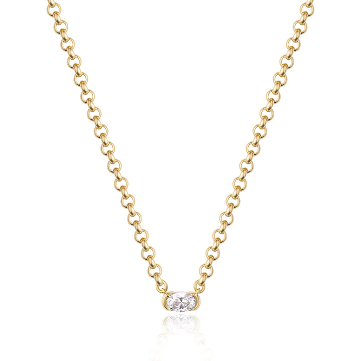 Phillips House Oval Cuddle Necklace