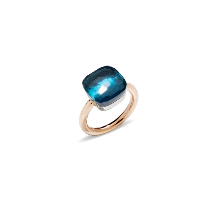 Pomellato Blue Topaz Nudo Classic Ring