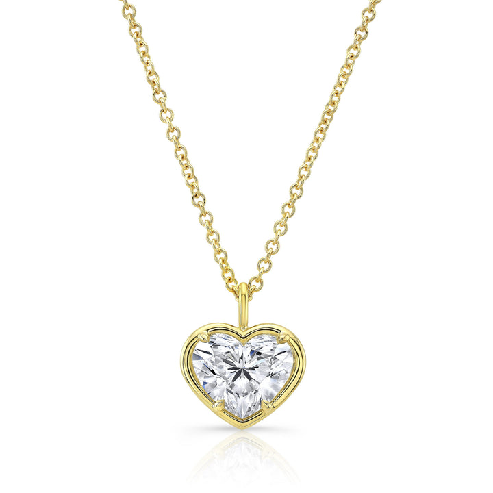 Rahaminov Diamonds Heart Diamond Necklace