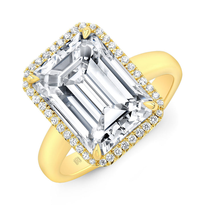Rahaminov Diamonds Emerald Cut Diamond Ring
