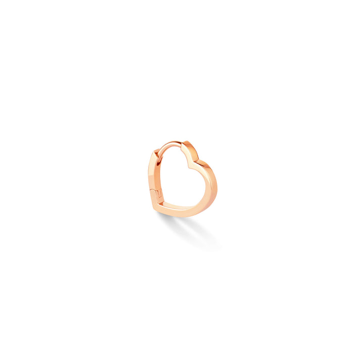 Repossi Small Pink Gold Heart Antifer Earring