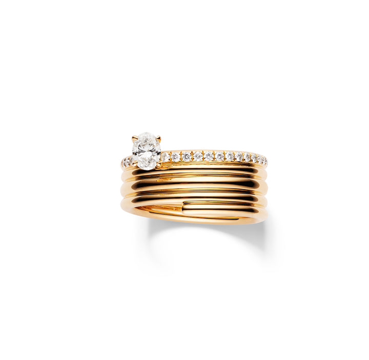 Repossi Pink Gold Blast Ring