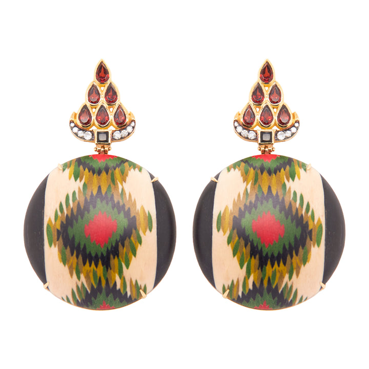 Silvia Furmanovich Silk Road Onyx Earrings