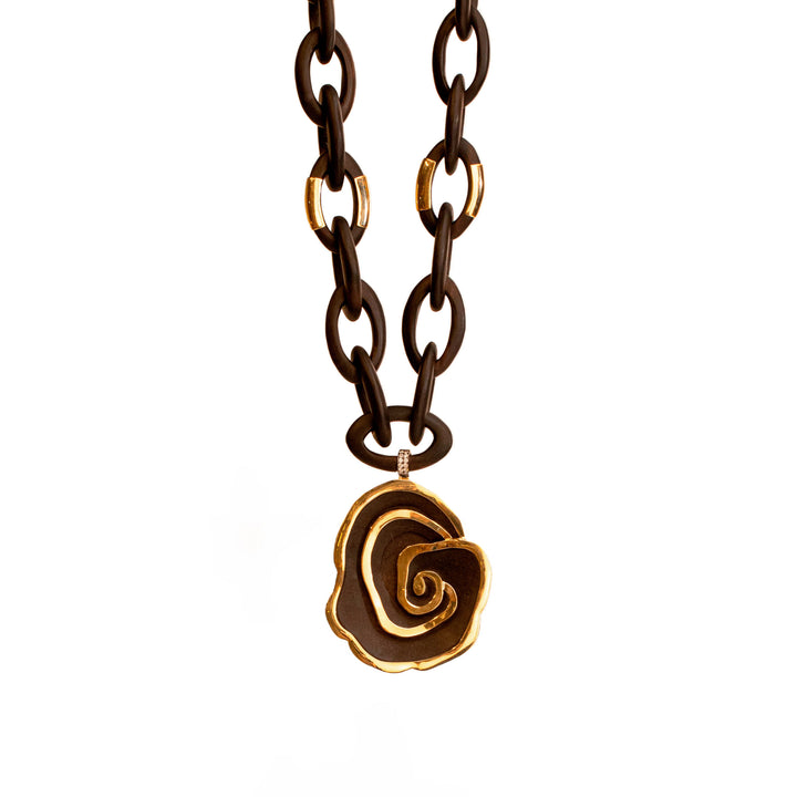 Silvia Furmanovich Ebony Link Necklace