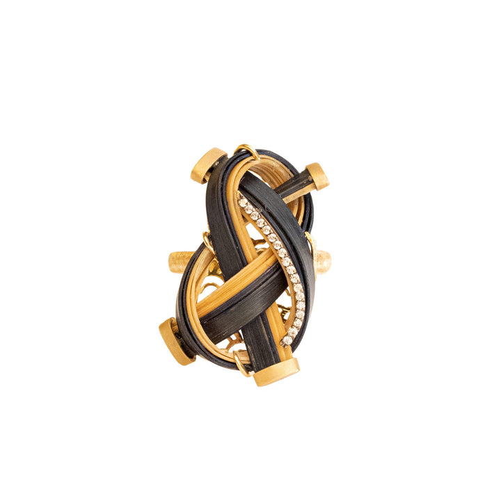 Silvia Furmanovich Bamboo Diamond Ring
