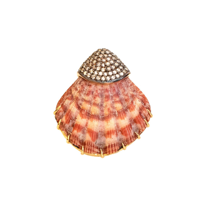 Silvia Furmanovich Diamond Shell Ring