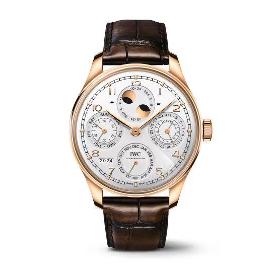 IWC Portugieser Perpetual Calendar 44-Brown Alligator