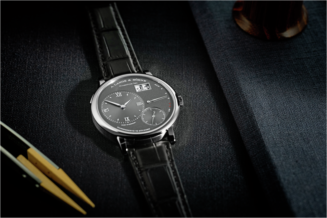A. Lange & Söhne 18K White Gold Grand Lange 1 Watch at Meridian Jewelers