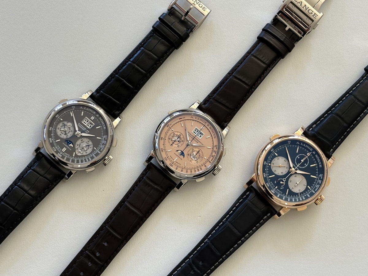 A lange & sohne three watches