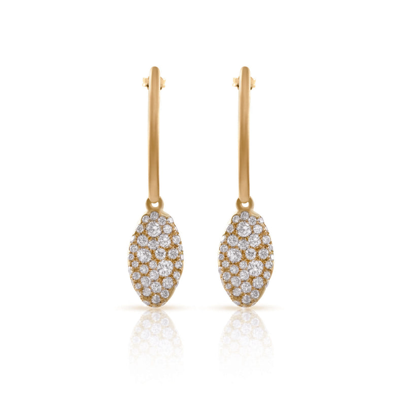 Nada Ghazal Baby Malak Drop Ice Marquis Earrings