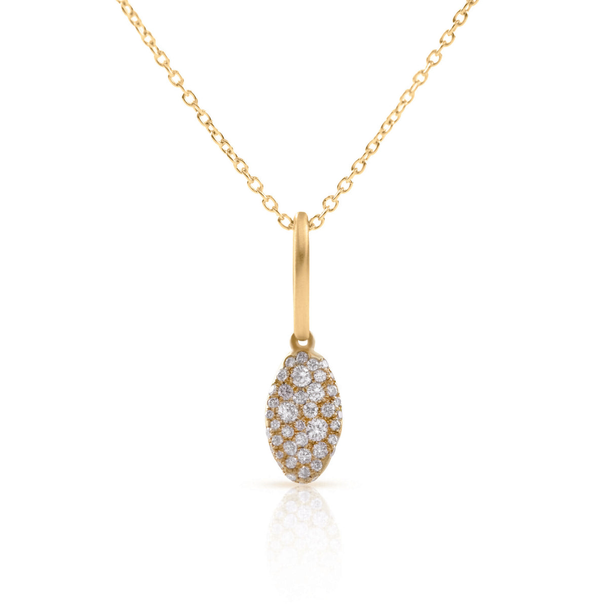 Nada Ghazal Baby Malak Ice Marquis Necklace