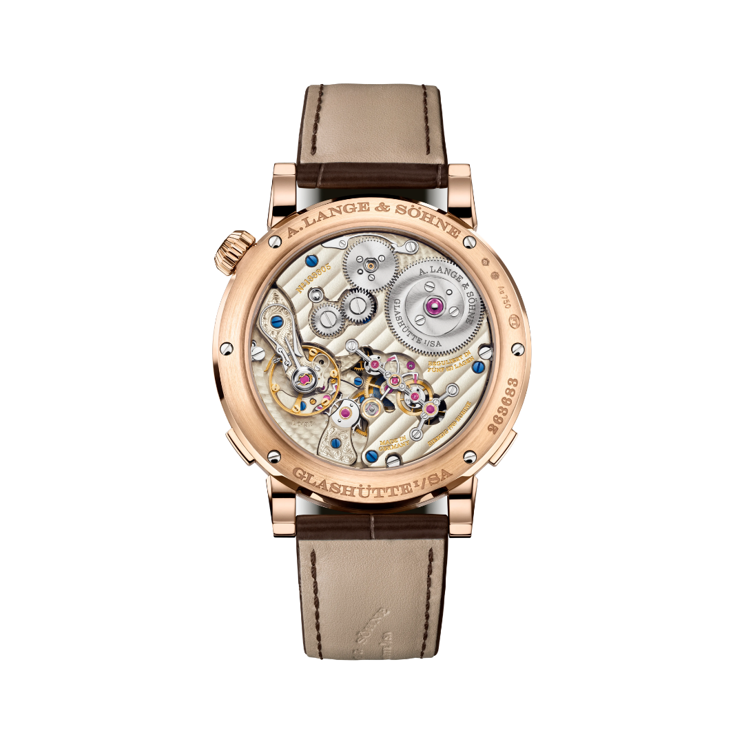 A. Lange & Söhne Zeitwerk Date in 750 Pink Gold