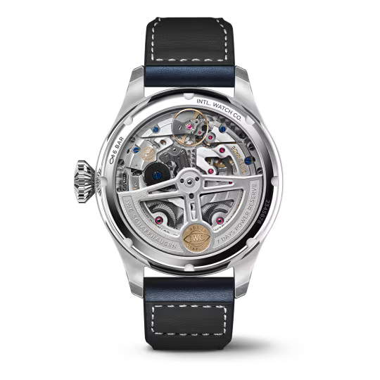 IWC Big Pilot’s Watch Perpetual Calendar-Blue Calf