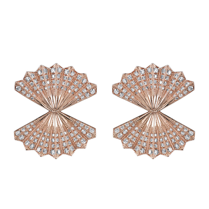 Anita Ko Fan Diamond Earrings