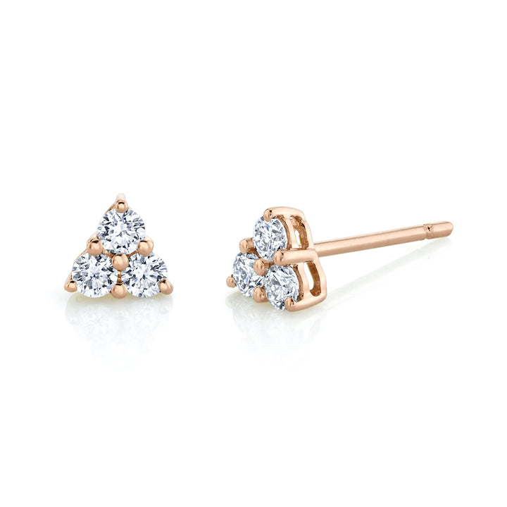 Anita Ko Large Trillion Diamond Studs