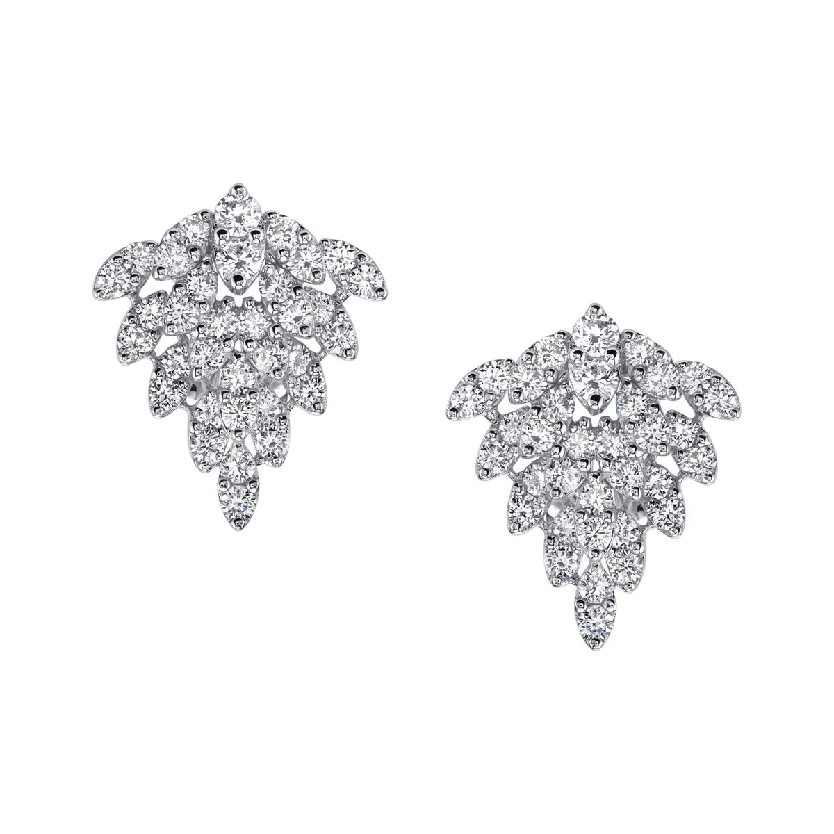 Anita Ko Snowflake Diamond Earrings