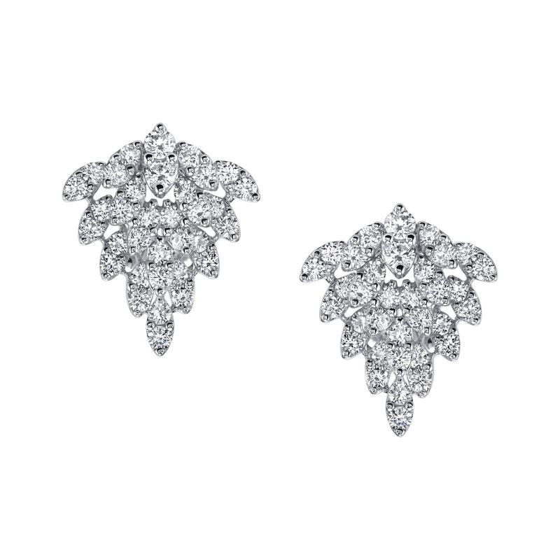 Anita Ko Snowflake Diamond Earrings