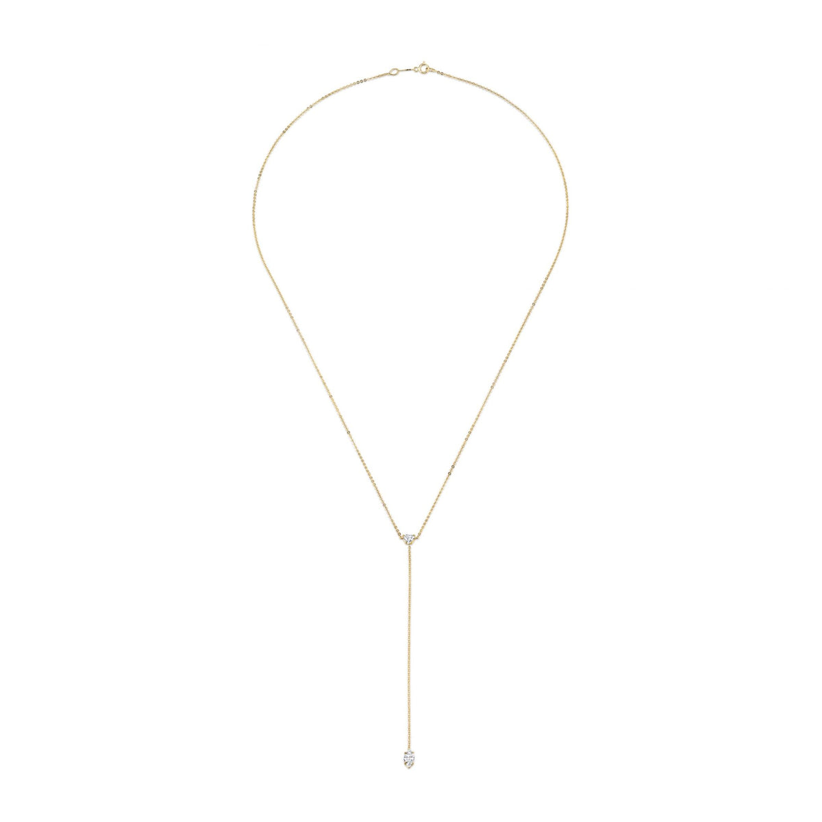 Anita Ko Heart and Marquise Diamond Lariat