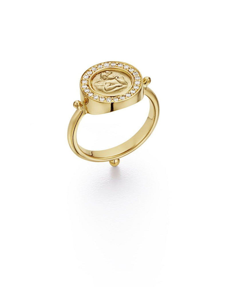 Temple St. Clair 18K Angel Ring