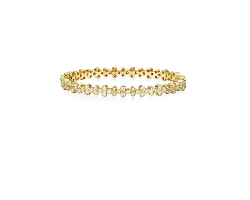 Temple St. Clair 18K Diamond Trio Eternity Bracelet