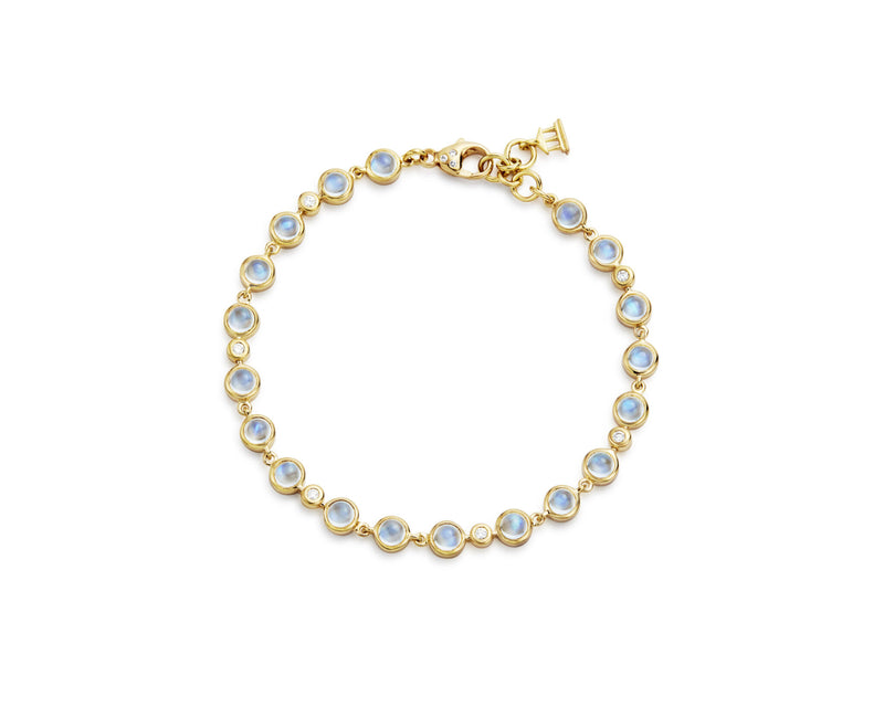 Temple St. Clair 18K Blue Moon Link Bracelet