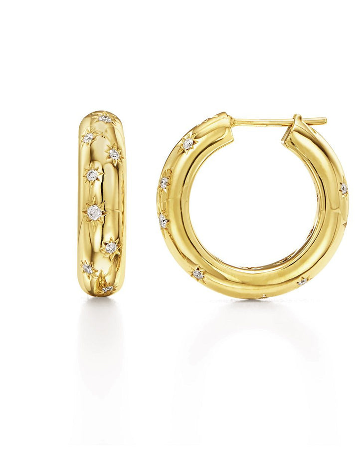 Temple St. Clair 18K Cosmos Hoop