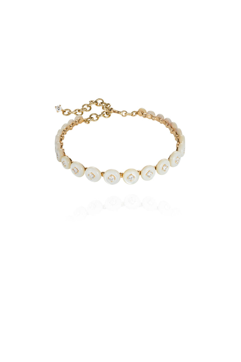 Fernando Jorge Small Mother of Pearl Surrounding Bracelet