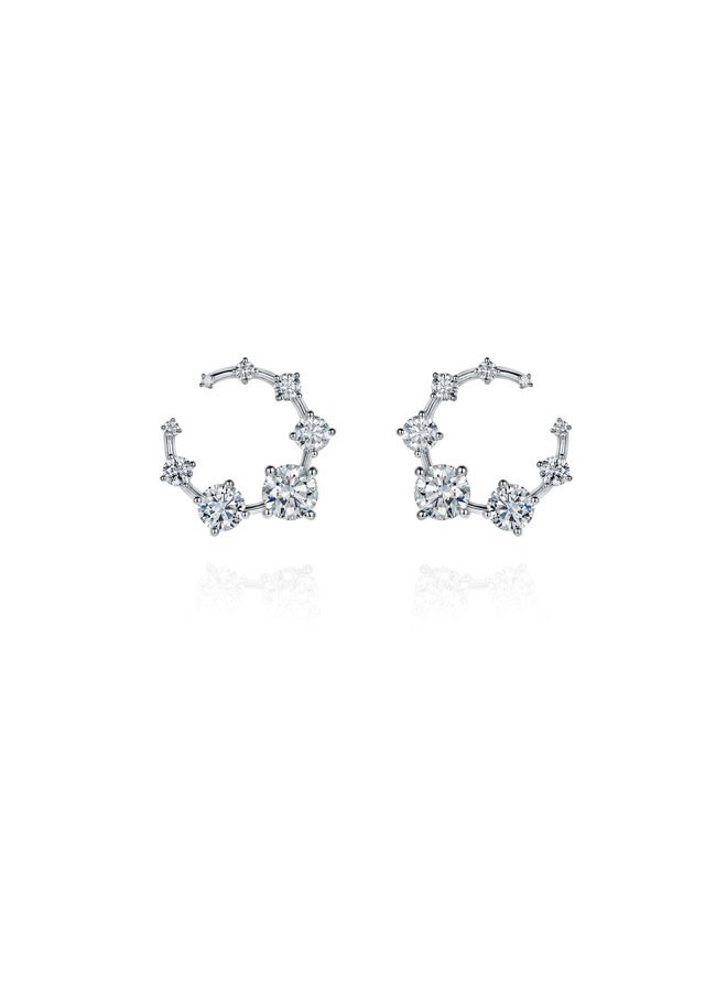 Fernando Jorge High Brilliant Circle Earrings