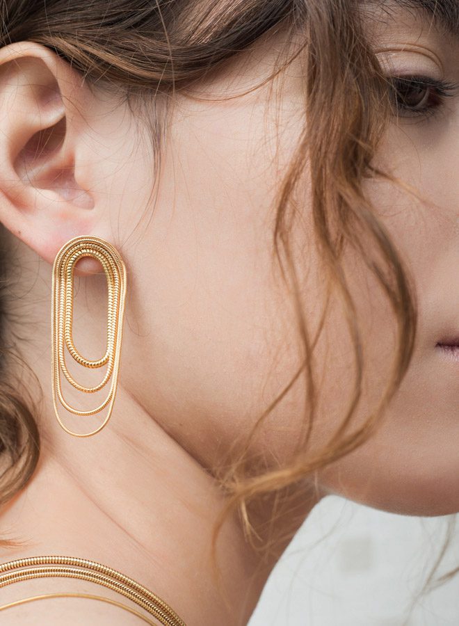 Fernando Jorge Multi Chain Earrings