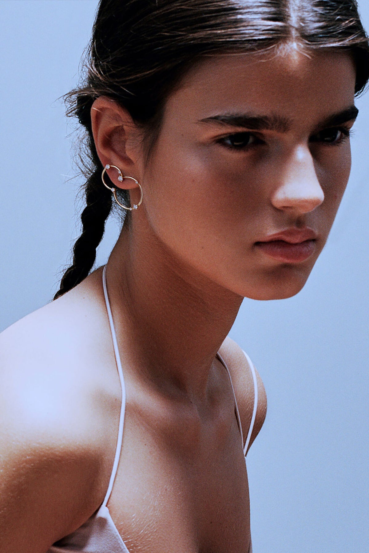 Fernando Jorge Acrobat Lobe Earrings