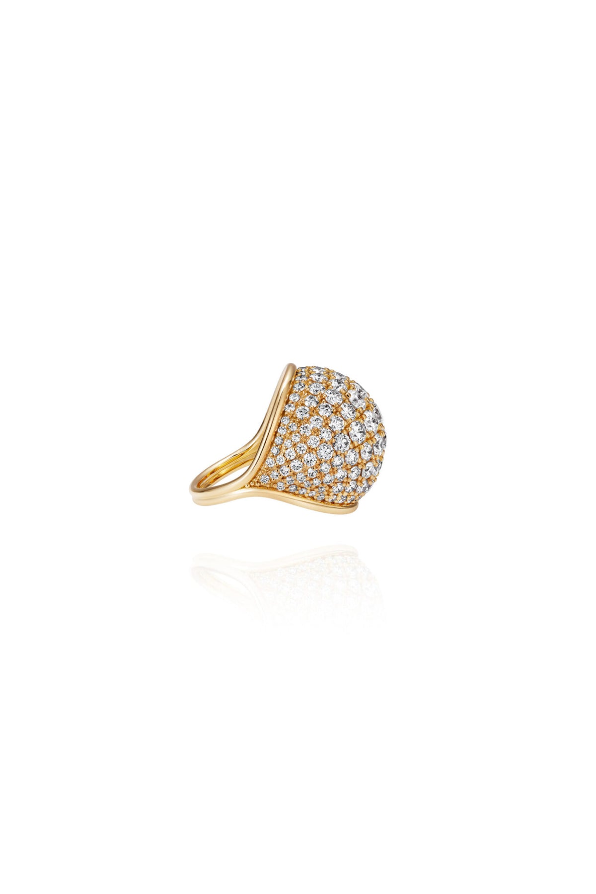 Fernando Jorge Fluid Diamonds Pave Ring