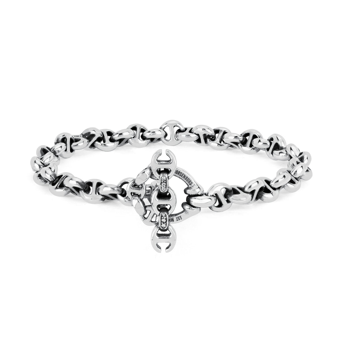 Hoorsenbuhs Sterling Silver Open Link Bracelet