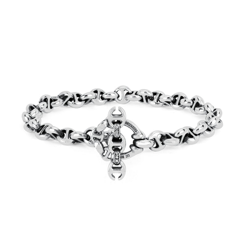Hoorsenbuhs Sterling Silver Open Link Bracelet
