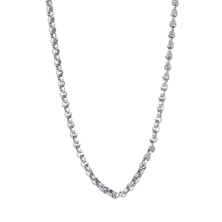 Hoorsenbuhs 18K White Gold Lasso Micro Chain Necklace