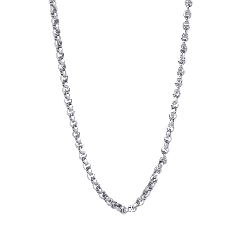 Hoorsenbuhs 18K White Gold Lasso Micro Chain Necklace