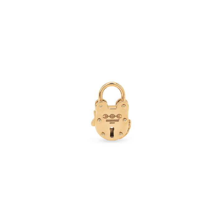 Hoorsenbuhs 18K Yellow Gold Padlock Pendant - 19mm