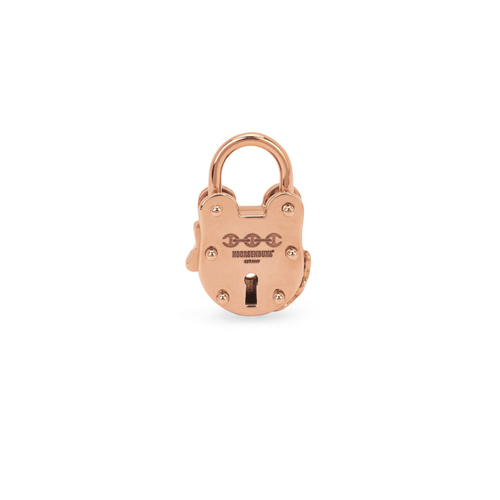 Hoorsenbuhs 18K Rose Gold Padlock Pendant
