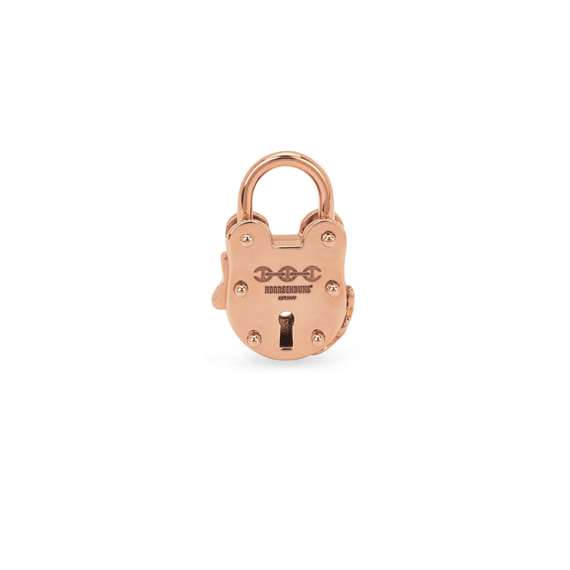 Hoorsenbuhs 18K Rose Gold Padlock Pendant
