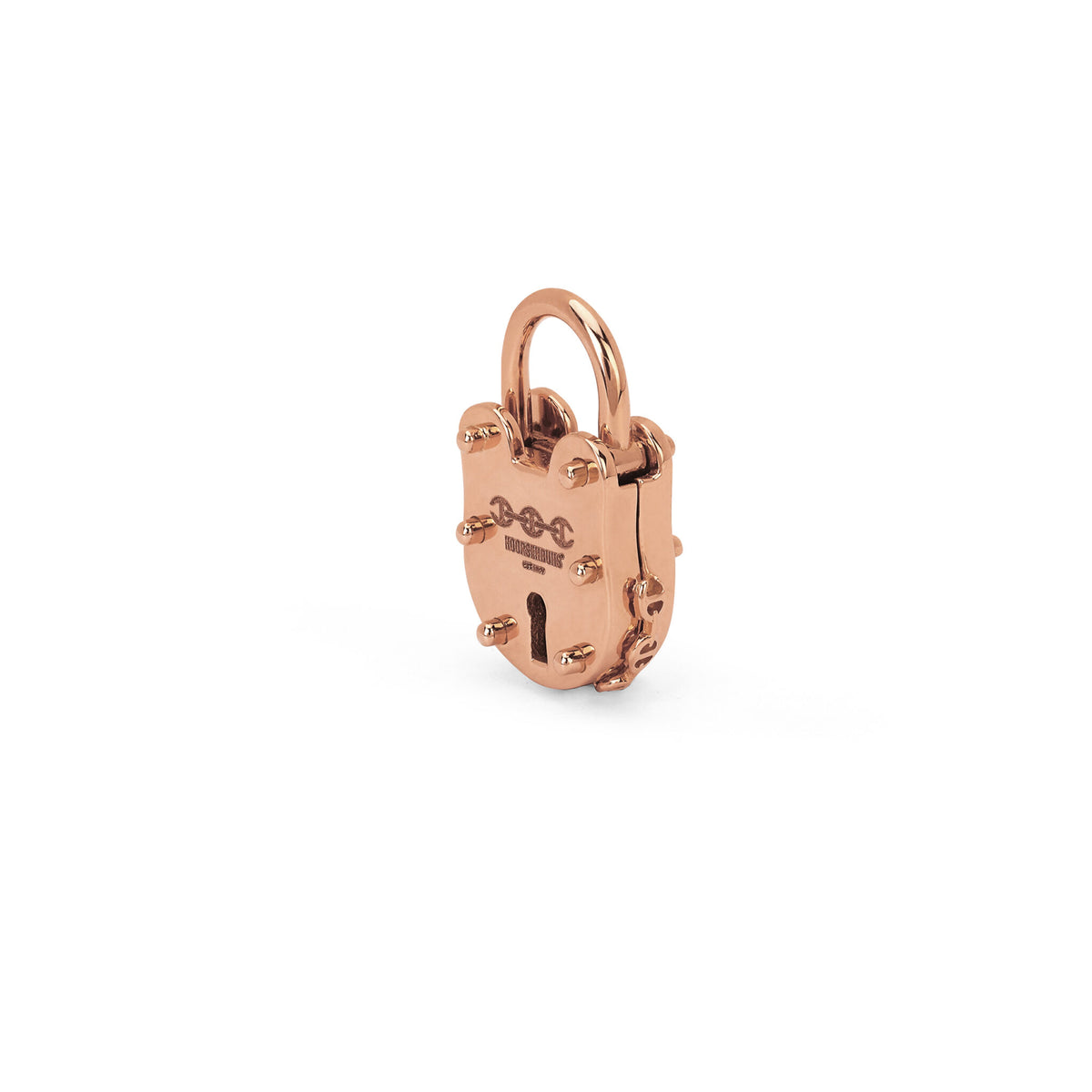 Hoorsenbuhs 18K Rose Gold Padlock Pendant